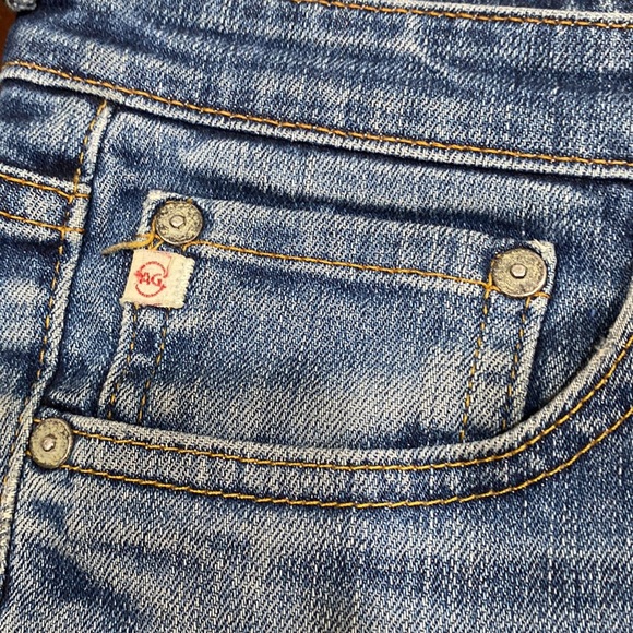 Adriano Goldshmied Stilt Cigarette Jean Shorts Navy Blue 29R - Picture 6 of 10